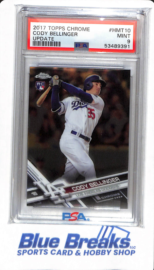 2017 Topps Chrome - Cody Bellinger - #HMT10 - PSA 9 - Los Angeles Dodgers - Baseball - Update