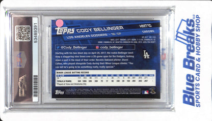 2017 Topps Chrome - Cody Bellinger - #HMT10 - PSA 9 - Los Angeles Dodgers - Baseball - Update