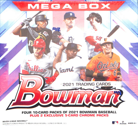 2021 Bowman Baseball Mega Box - Sealed Wax