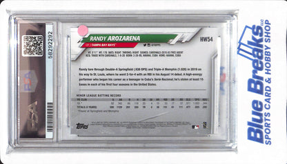 2020 Topps Holiday - Randy Arozarena - #HW54 - PSA 10 - Tampa Bay Rays - Baseball