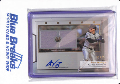 2024 Topps Museum Collection - Alex Verdugo - # SWDRA-AV - New York Yankees - Baseball - Autographed - 01/25