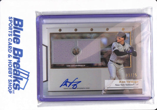 2024 Topps Museum Collection - Alex Verdugo - # SWDRA-AV - New York Yankees - Baseball - Autographed - 01/25