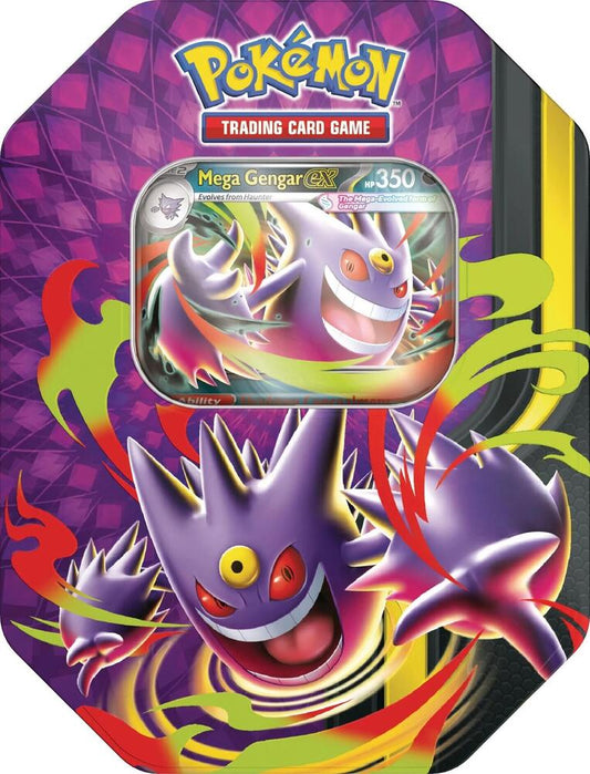 Pokemon - Mega Moonlit Tin - Mega Gengar - Sealed Wax