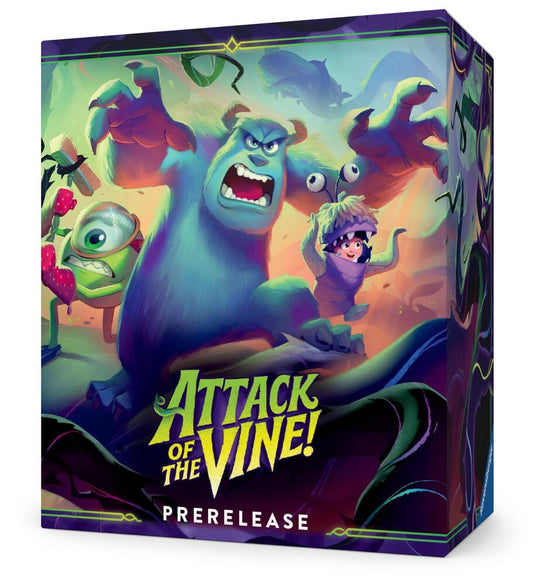 Disney Lorcana Attack of the Vine Prerelease - Sealed Wax