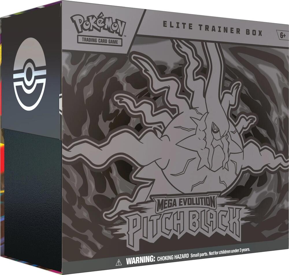 Pokemon Mega Evolution - Pitch Black Elite Trainer Box - Sealed Wax