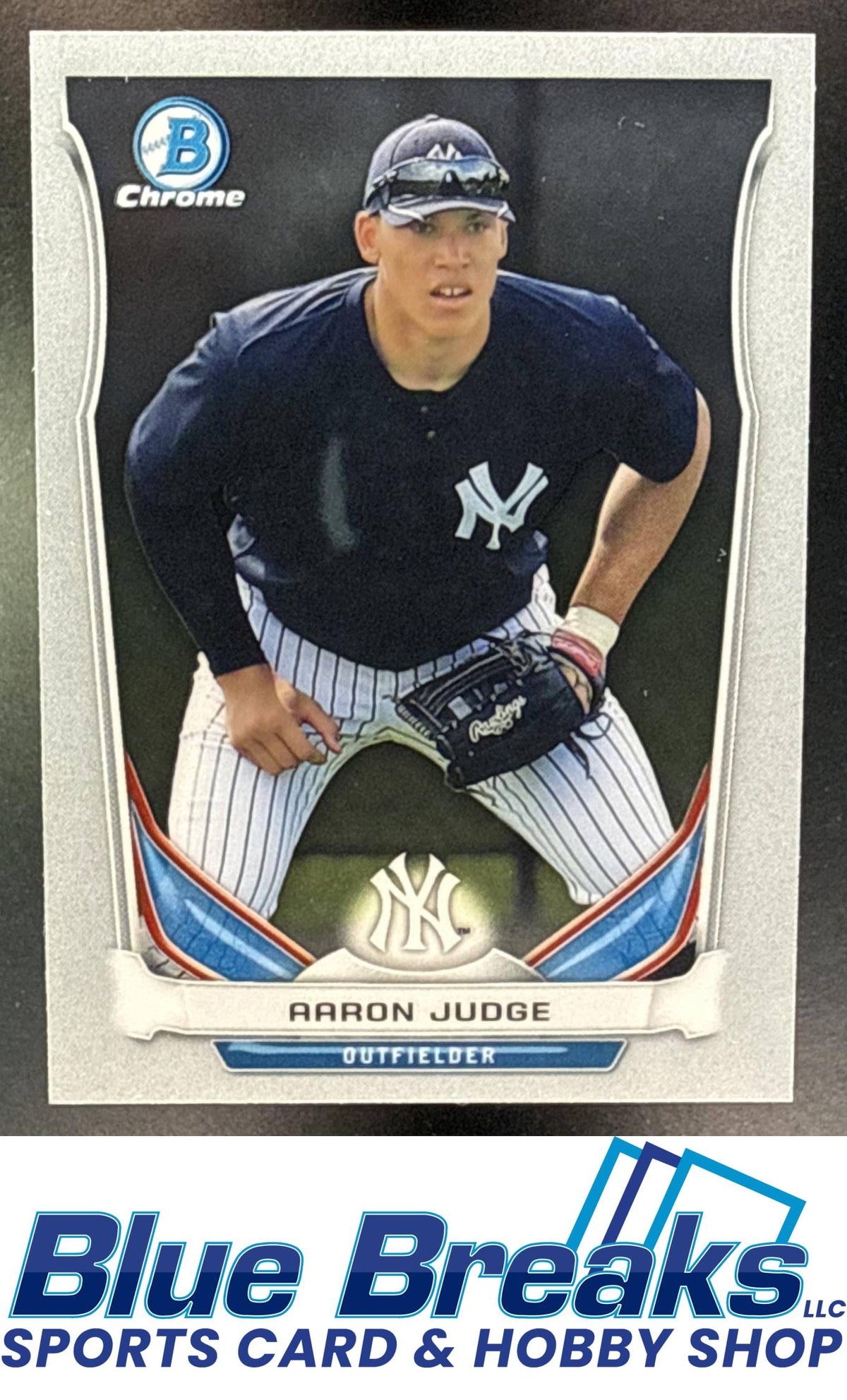 2014 Bowman Draft Chrome Top Prospects Aaron Judge [RC] #CTP-39 New York Yankees