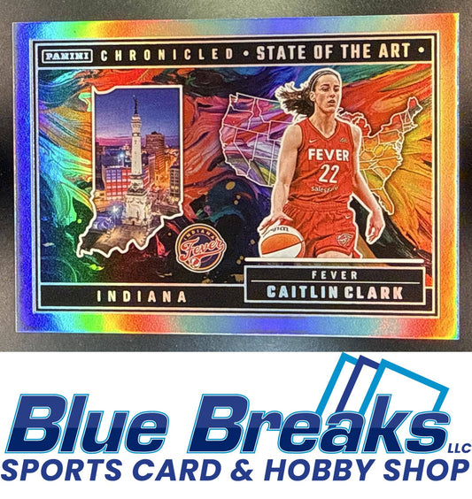 2025 Panini Caitlin Clark Chronicled #85 State of the Art Holo Indiana Fever