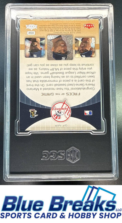 2007 Fleer Ultra Mariano Rivera #GF-MR Faces of the Game Materials Relic SGC 7 New York Yankees