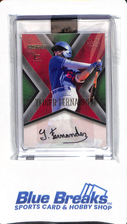 2024 Wild Card - Yeiner Fernandez - #MXPA-YF - Los Angeles Dodgers - Baseball