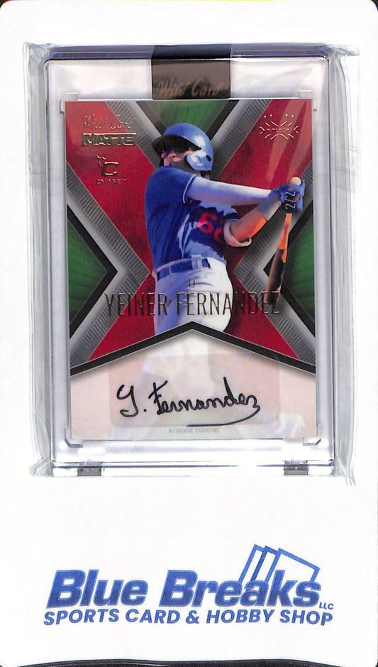 2024 Wild Card - Yeiner Fernandez - #MXPA-YF - Los Angeles Dodgers - Baseball