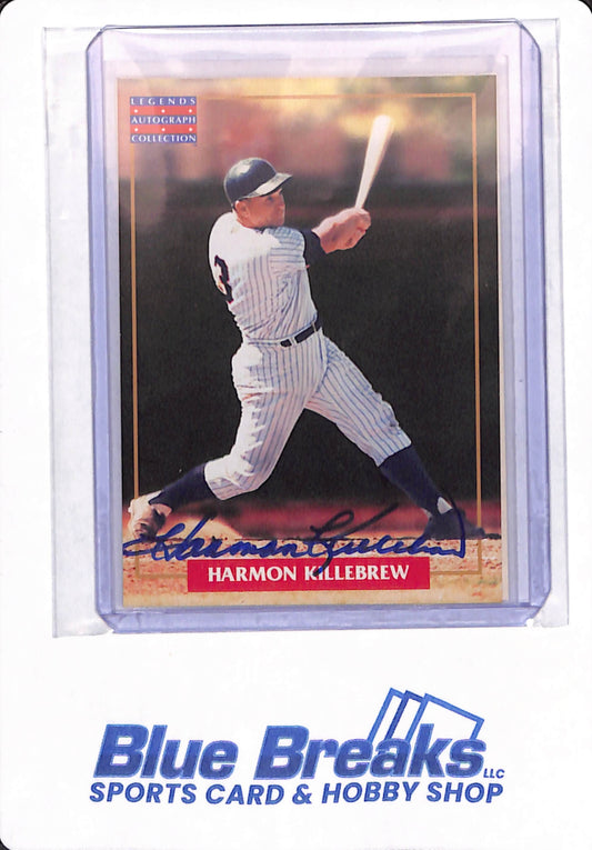 1995 Legends Autographs - Harmon Killebrew - Autographed