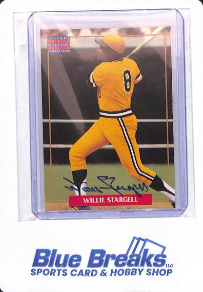 1995 Legends Autographs - Willie Stargell - Autographed