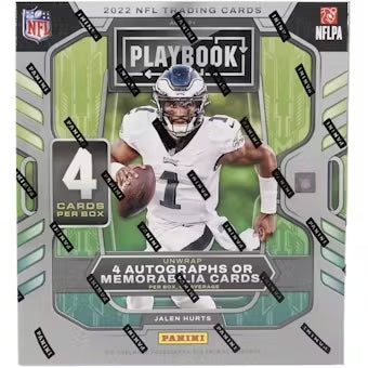 2022 Panini Playbook Football Hobby Box - Sealed Wax
