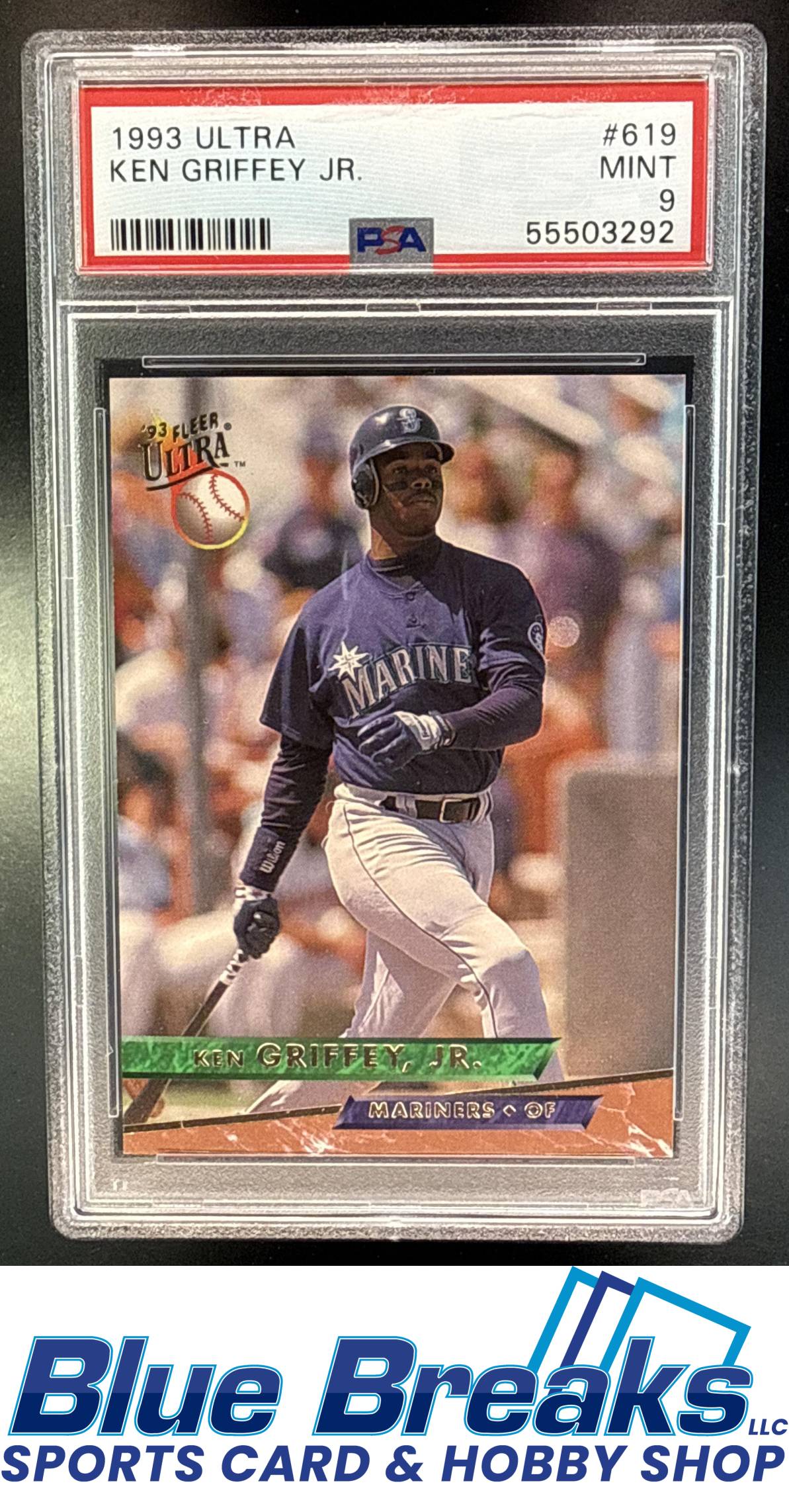 1993 Fleer Ultra Ken Griffey Jr. [RC] #619 PSA 9 Seattle Mariners