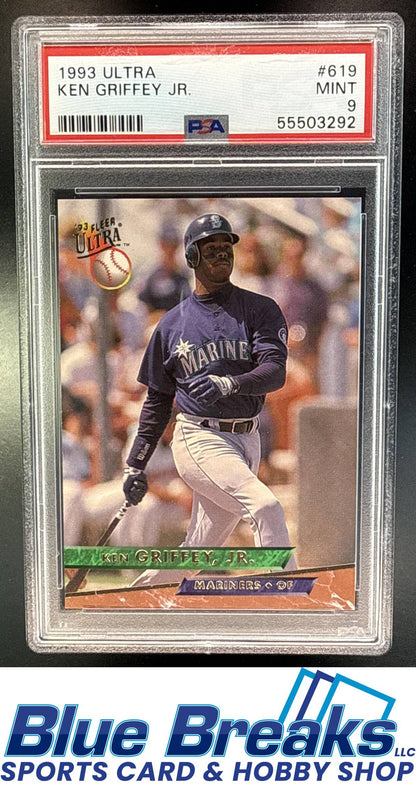 1993 Fleer Ultra Ken Griffey Jr. [RC] #619 PSA 9 Seattle Mariners