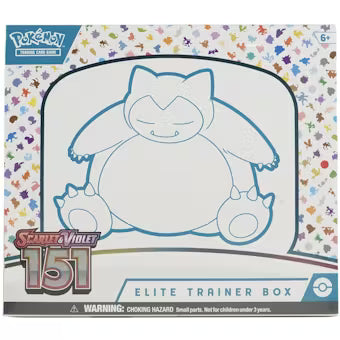 Pokemon - 151 Elite Trainer Box - SV: Scarlet & Violet 151 - Sealed Wax