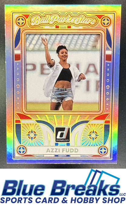 2026 Panini Donruss Ballpark Stars Azzi Fudd [RC] #5 Washington Nationals