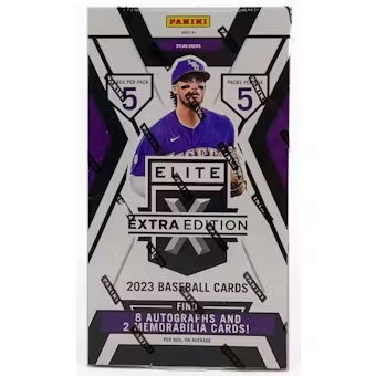 2023 Panini Elite Extra Edition Baseball Hobby Box - Sealed Wax