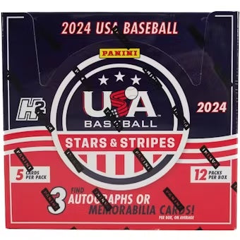 2024 Panini USA Stars & Stripes Baseball H2 Box - Sealed Wax