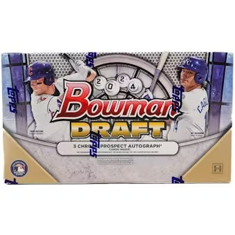 2024 Bowman Draft Baseball Hobby Jumbo Box - Sealed Wax