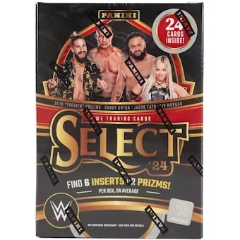2024 Panini Select WWE Wrestling 6-Pack Hobby Blaster Box - Sealed Wax