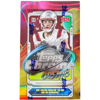 2024 Topps Cosmic Chrome Football Hobby Box - Sealed Wax