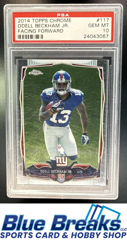 2014 Topps Chrome Odell Beckham Jr. [RC] #117 RC PSA 10 New York Giants