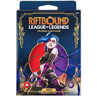 Riftbound League of Legends Origins Champion Jynx Deck - Sealed Wax