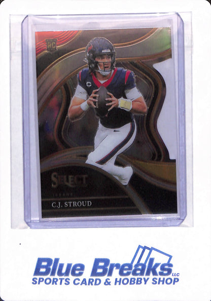 2023 Panini Select - CJ Stroud - #289 - Houston Texans - Football - Club Level - Die Cut