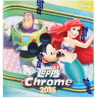 2025 Topps Chrome Disney - Mega Box - Sealed Wax