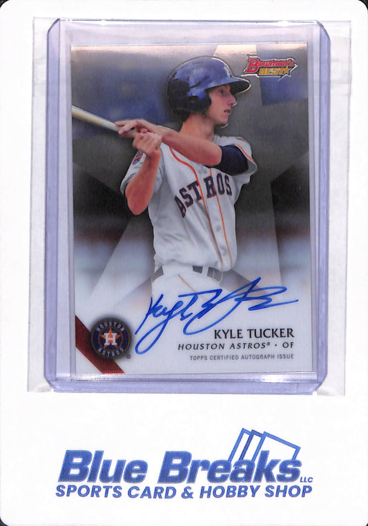 2015 Topps Bowman's Best - Kyle Tucker - # B15-KY - Houston Astros - Baseball - Autographed