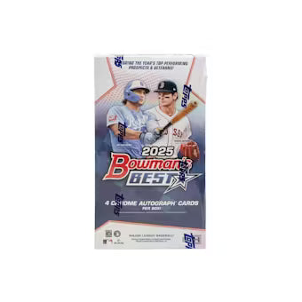 2025 Bowman's Best Baseball Hobby Box - Sealed Wax