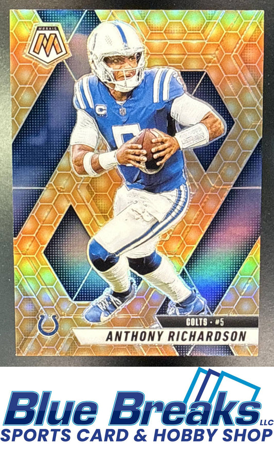 2025 Panini Mosaic Anthony Richardson #107 Honeycomb Prizm Indianapolis Colts