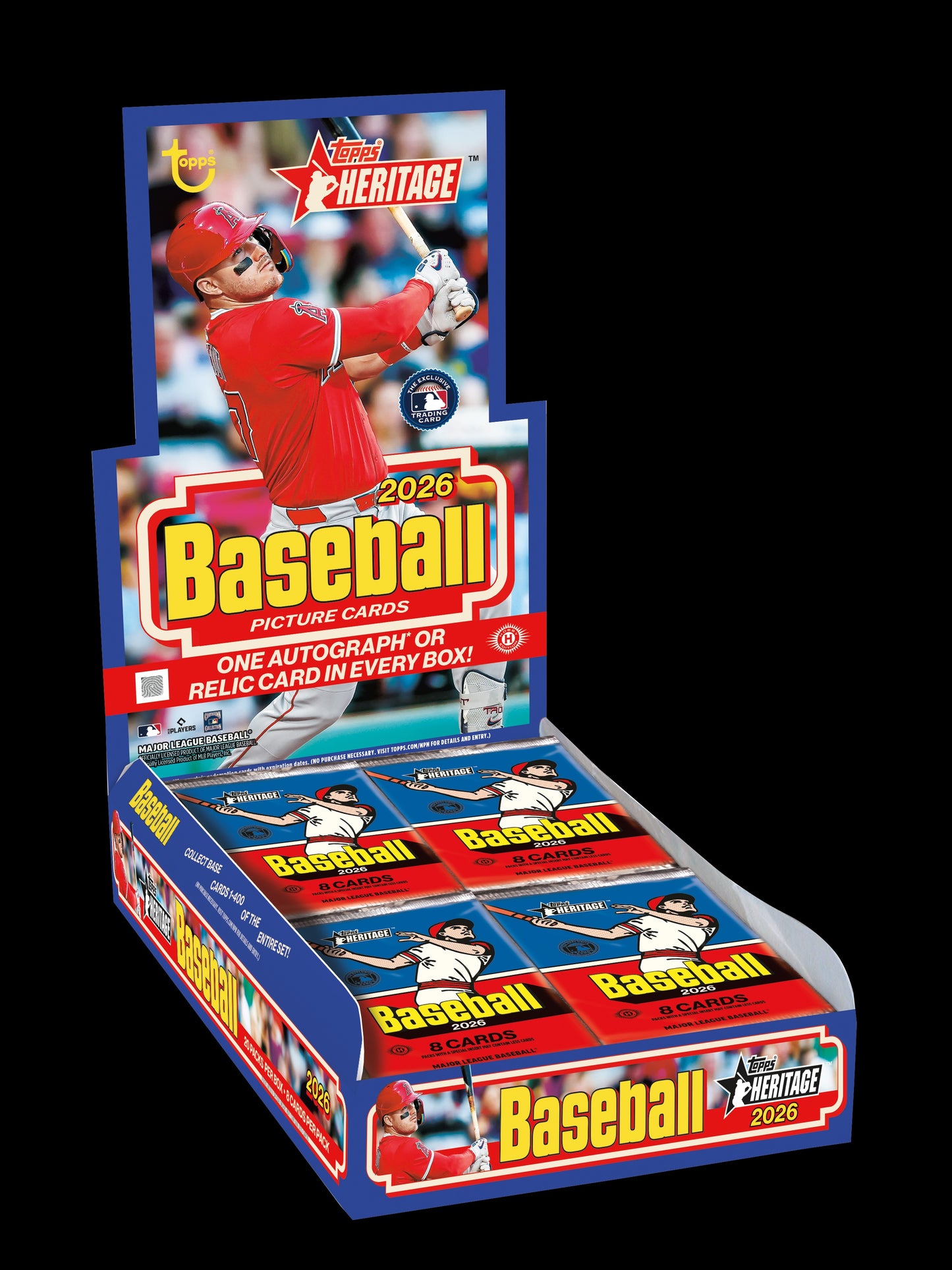 2026 Topps Heritage Baseball Hobby Box - Sealed Wax