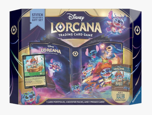 Disney Lorcana: Stitch Collector's Gift Set - Azurite Sea  - Sealed Wax