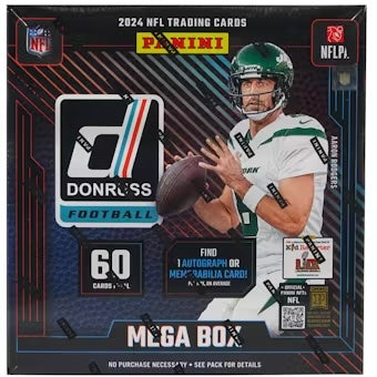 2024 Panini Donruss Football Mega Box (Red Wave)