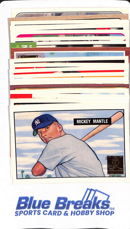 1996 Topps Mickey Mantle - Set of 19 cards. Complete Set.