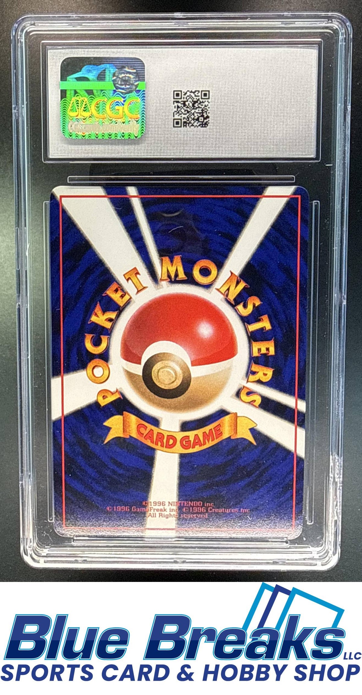 1998 Pokemon Japanese Vending Series 3 Machoke #067 CGC 8.5
