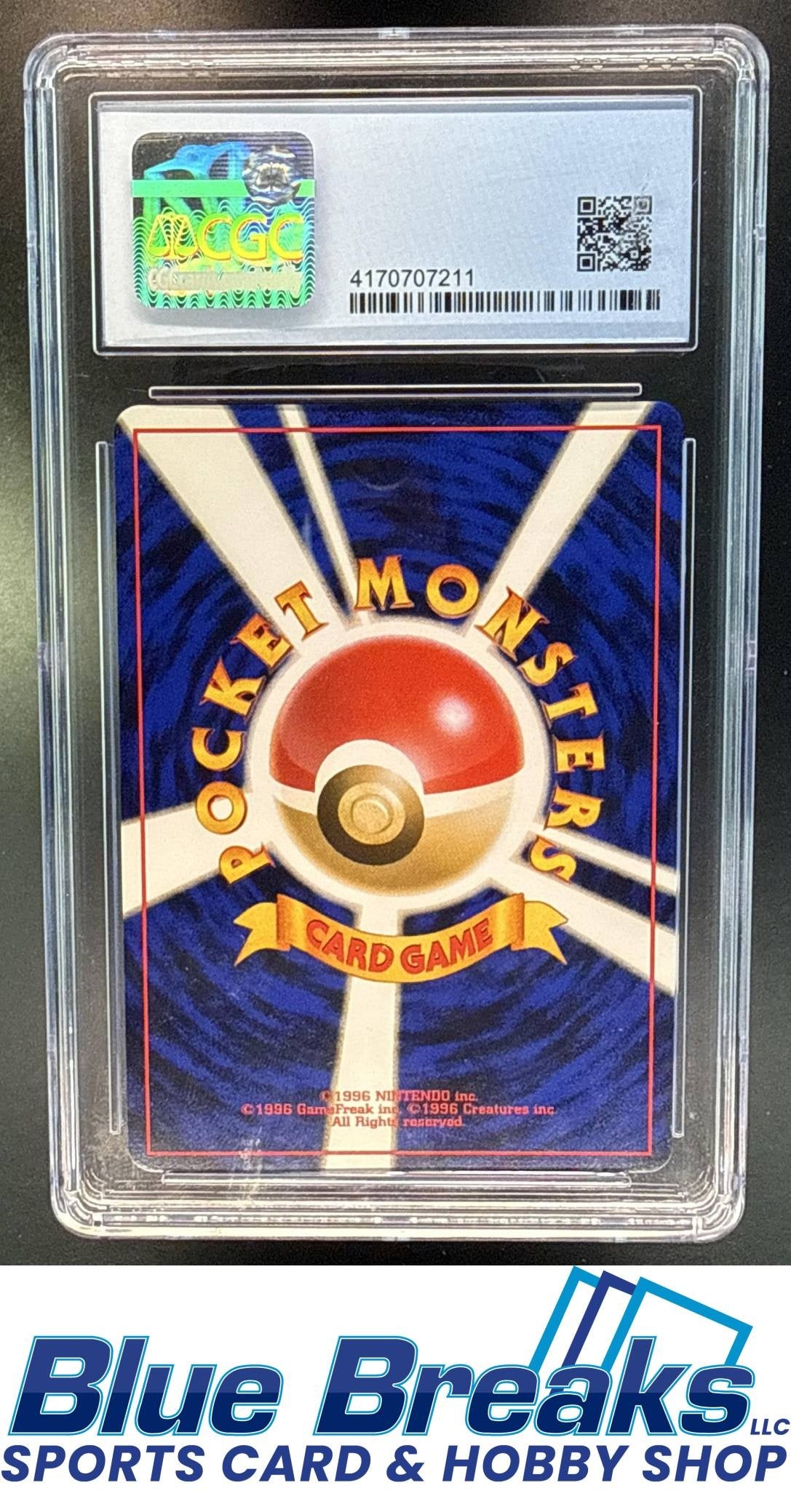 1999 Pokemon Neo Premium File JP Totodile #158 CGC 8.5