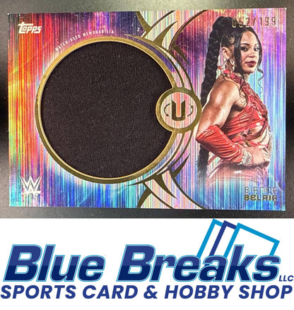 2025 Topps Universe WWE Authentics Bianca Belair 052/199 #WAU-BBE MEM