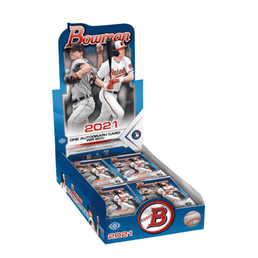 2021 Bowman Baseball Hobby Box - Sealed Wax