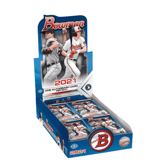 2021 Bowman Baseball Hobby Box - Sealed Wax