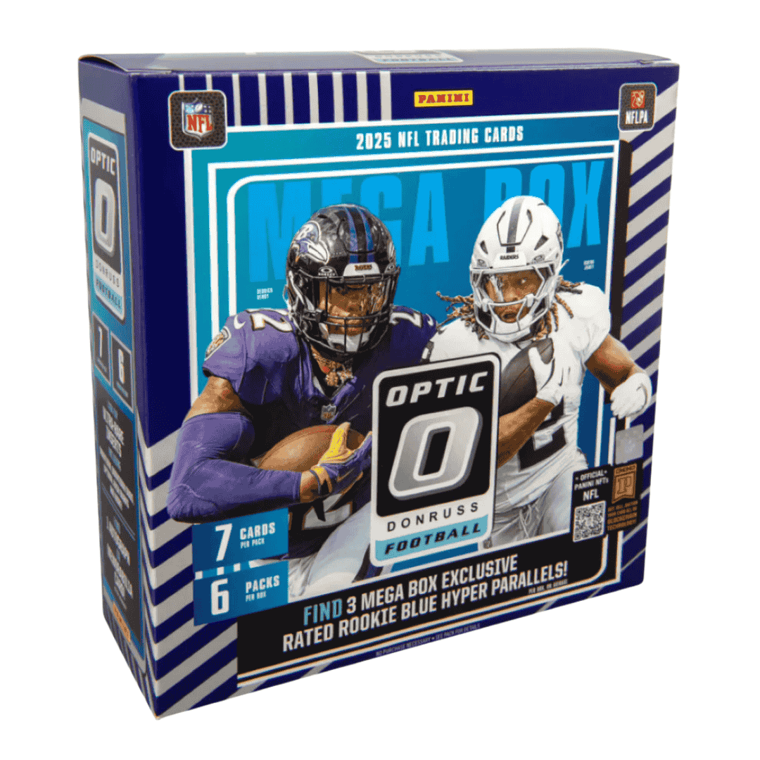 2025 Panini Donruss Optic Football Mega Box - Sealed Wax
