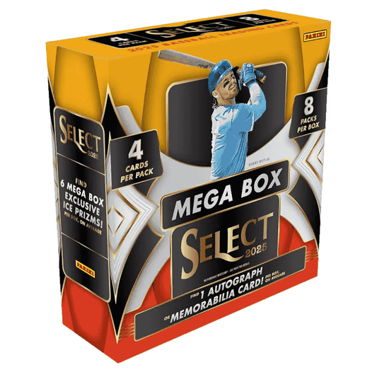 2025 Panini Select Baseball Mega Box - Sealed Wax