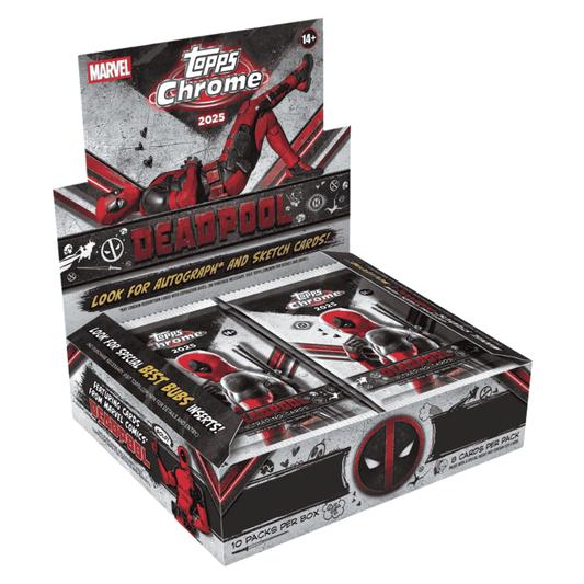 2025 Topps Chrome Deadpool Hobby - Sealed Wax