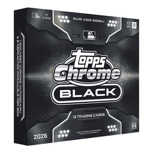 2026 Topps Chrome Black Baseball Hobby - Sealed Wax