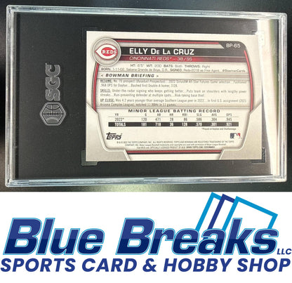 2023 Bowman Prospects Elly De La Cruz [RC] #BP-65 SGC 9.5 Cincinnati Reds