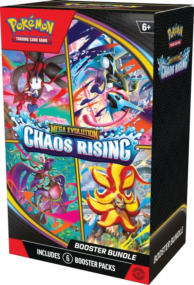 Pokémon - Chaos Rising Booster Bundle - ME04: Chaos Rising (CRI) - Sealed Wax