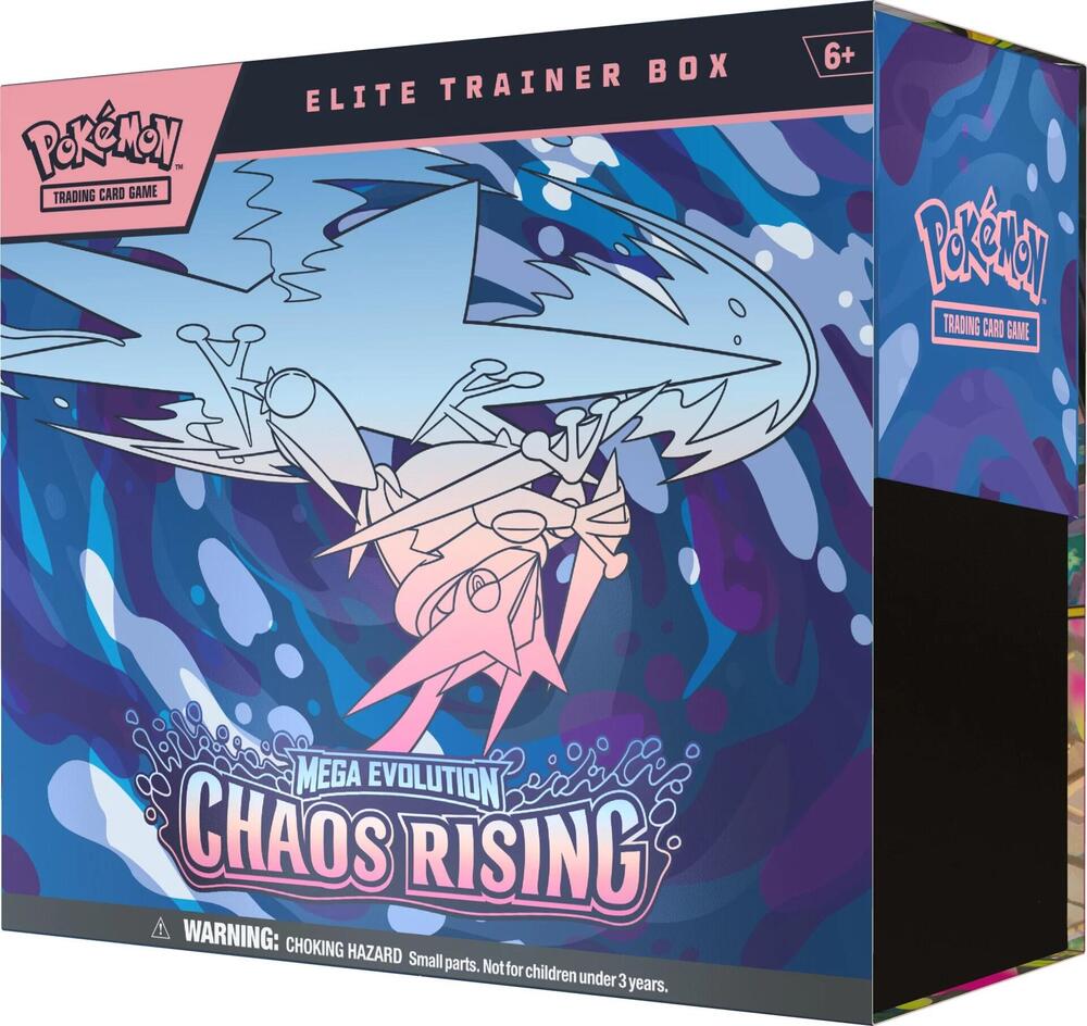 Pokémon - Chaos Rising Elite Trainer Box - ME04: Chaos Rising (CRI) - Sealed Wax