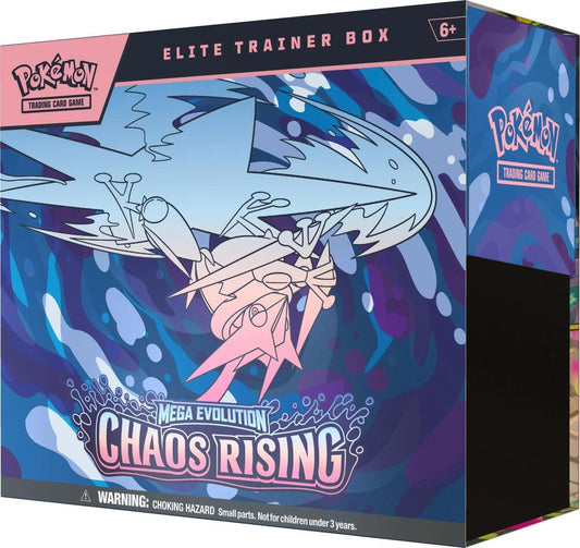 Pokémon - Chaos Rising Elite Trainer Box - ME04: Chaos Rising (CRI) - Sealed Wax